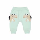 Infants Mint Green Cartoon Printed Cotton Blend Pyjama, हल्का हरा, small image number null