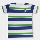 Boys' 100% Cotton Half Sleeves T-Shirt , हल्का हरा, small image number null