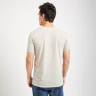 Round Neck T- Shirt, Light Grey, small image number null