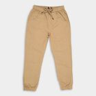 Boys'100% Cotton Trousers, Khaki, small image number null