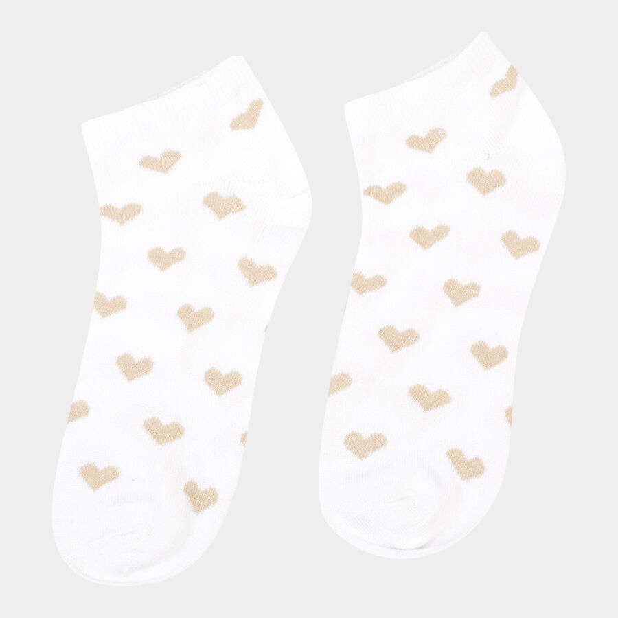 Solid Socks, White, large image number null