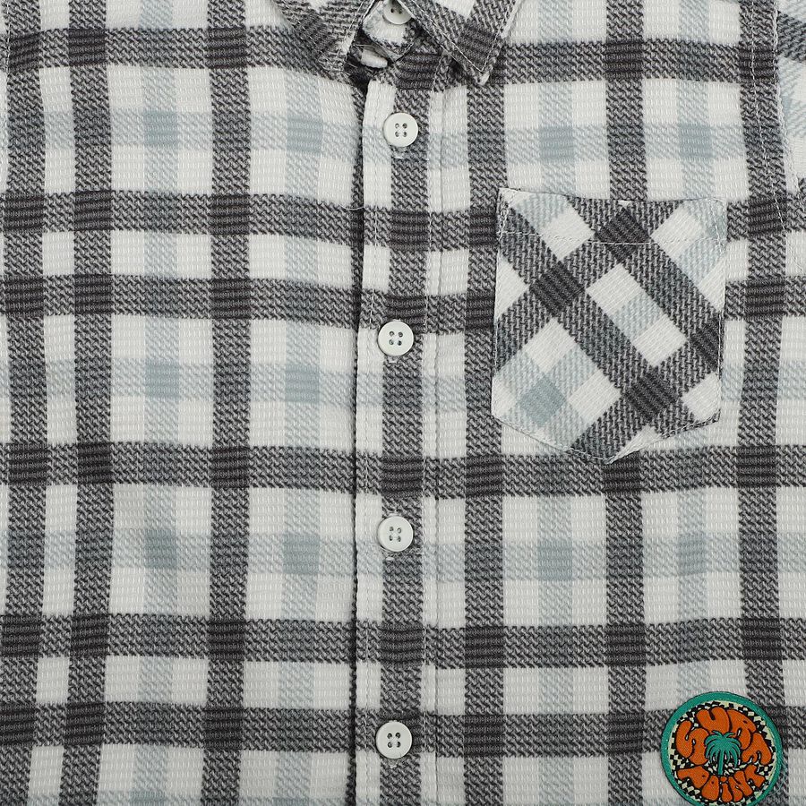 Boys' Casual Shirt, सफ़ेद, large