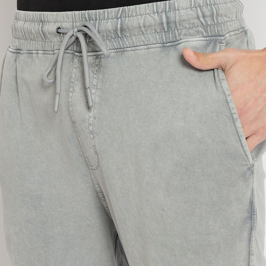 Men's 100% Cotton Jogger , Light Grey, large image number null