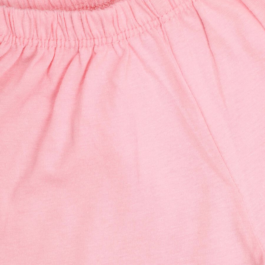 Infant Girls' 100% Cotton Short Set , Light Blue, large image number null