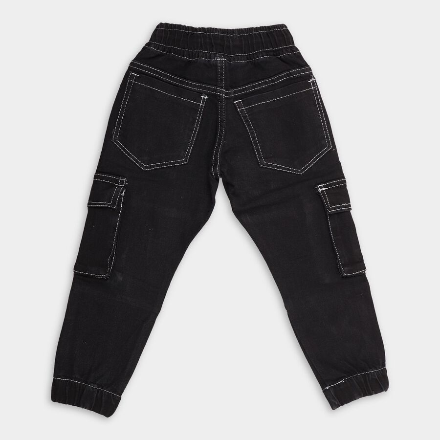 Boys' Jeans, काला, large image number null