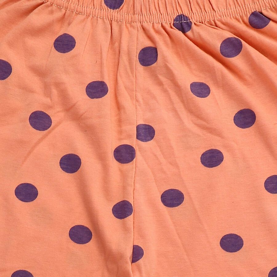 Girls' Pyjama, पीच, large