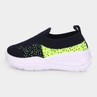 Boys' Navy Blue Slip-On Sneakers, Navy Blue, small