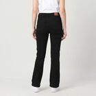 Women's Black Bootcut Fit Jeans, Black, small