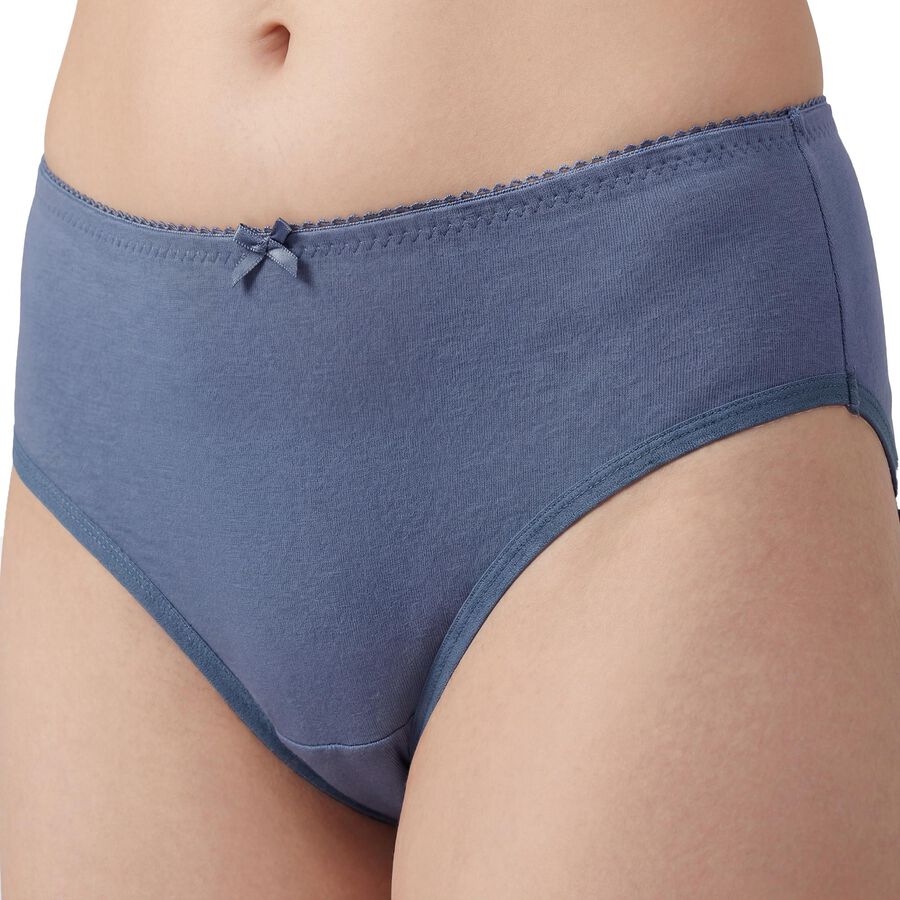 Women's Pink Regular Fit Panty, चुनिंदा, large