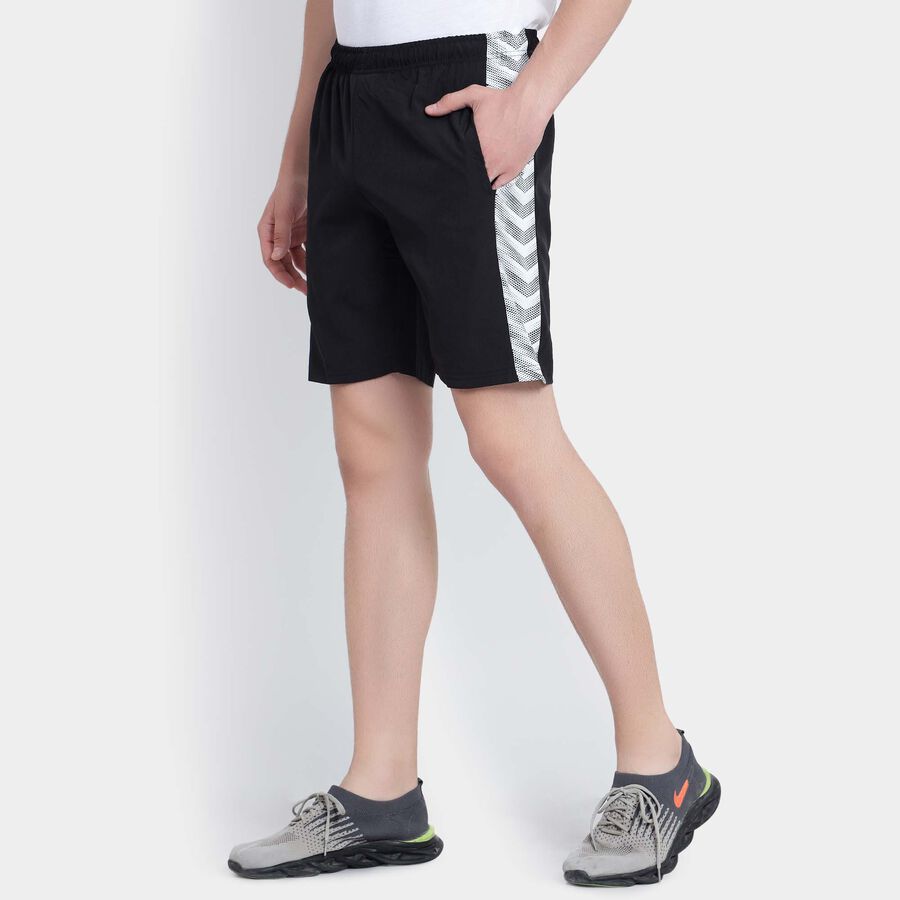 Cut & Sew Bermuda, Black, large image number null