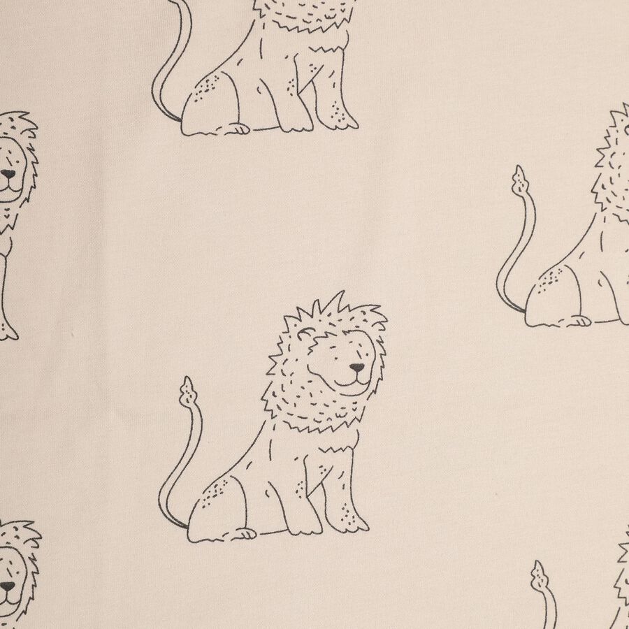 Boys' 100% Cotton Suit Night , गहरा पीला, large image number null