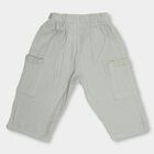 Infants' 100% Cotton Elasticated Trouser, Light Green, small image number null