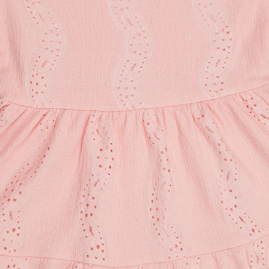 Girls' Frock , गुलाबी, large