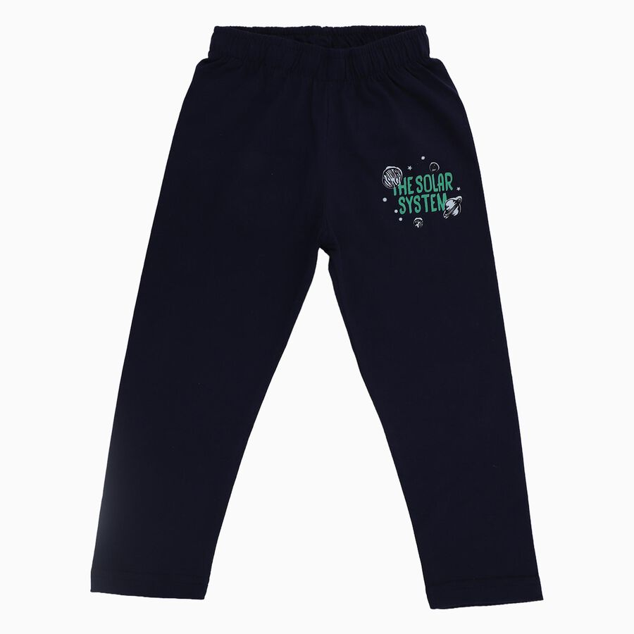 Boys' Pyjama, नेवी ब्लू, large image number null