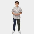 Boys' Casual Shirt, गहरा पीला, small