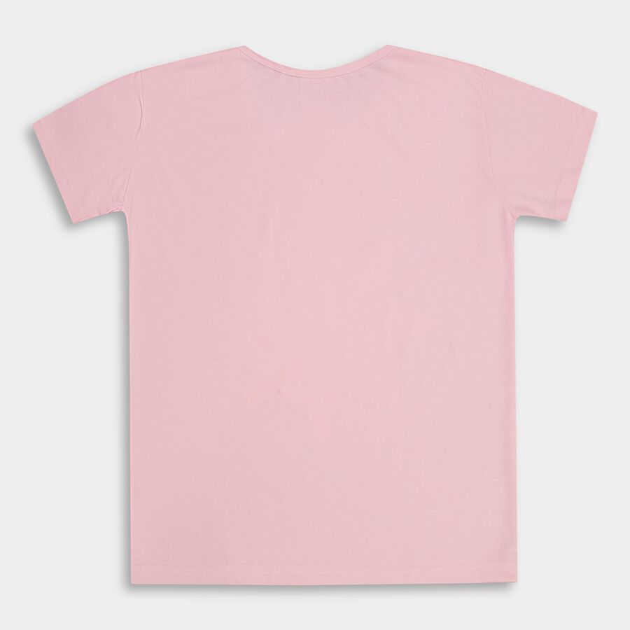 Girls' T-Shirt , Light Pink, large image number null