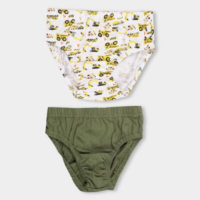 Boys' 100% Cotton V-Cut Briefs