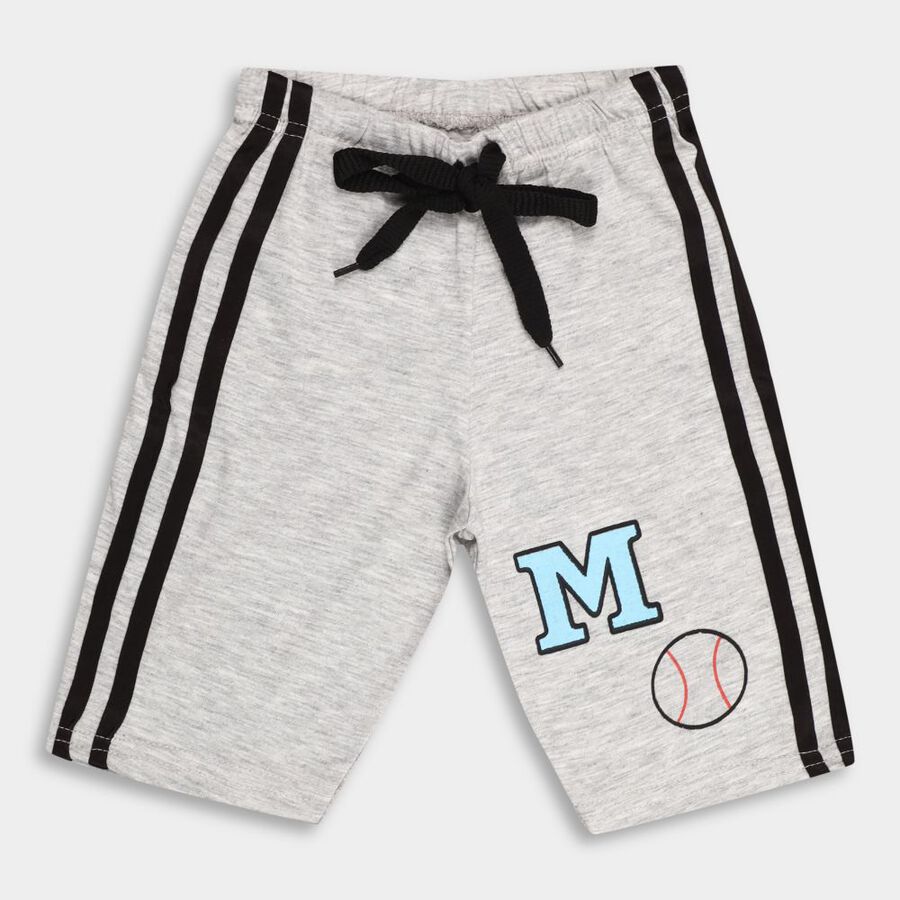 Boys' Jamaicans, Melange Light Grey, large image number null