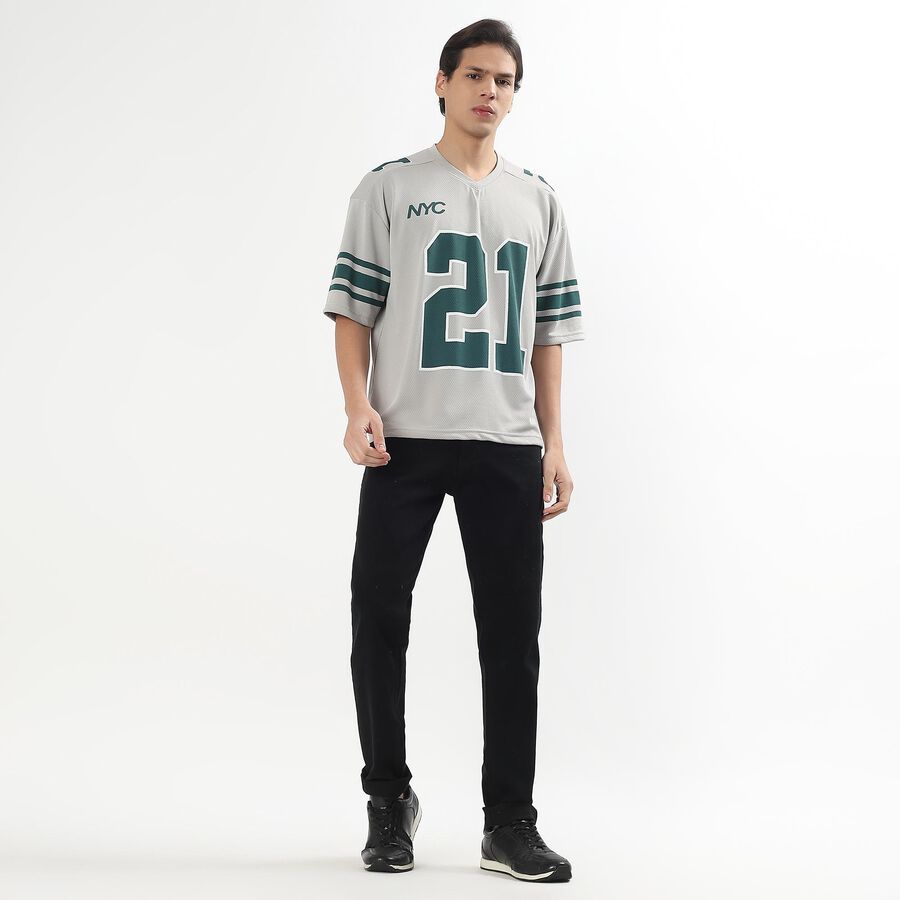 Men's Drifit T-Shirt, Light Grey, large