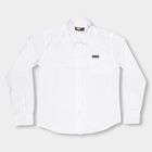 Boys' 100% Cotton Casual Shirt , White, small image number null