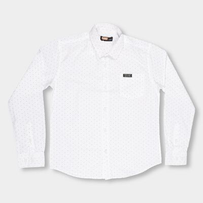 Boys' 100% Cotton Casual Shirt 