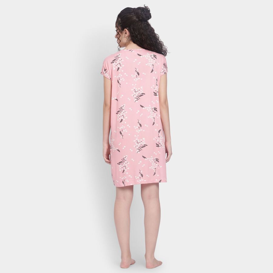 Ladies' Nighty , Light Pink, large image number null
