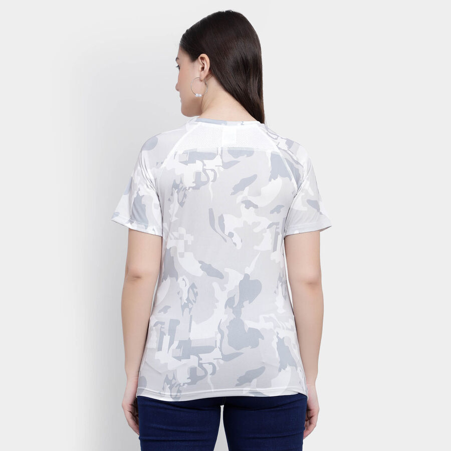 Round Neck T-Shirt, Light Grey, large image number null