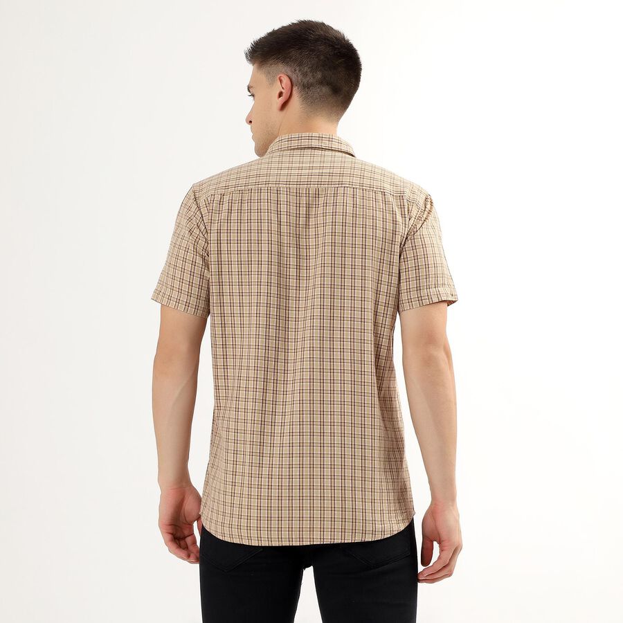 Men's 100% Cotton Regular Collar Casual Shirt , Mustard, large image number null