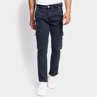 Men's Slim Fit Jeans, गहरा ग्रे, small image number null
