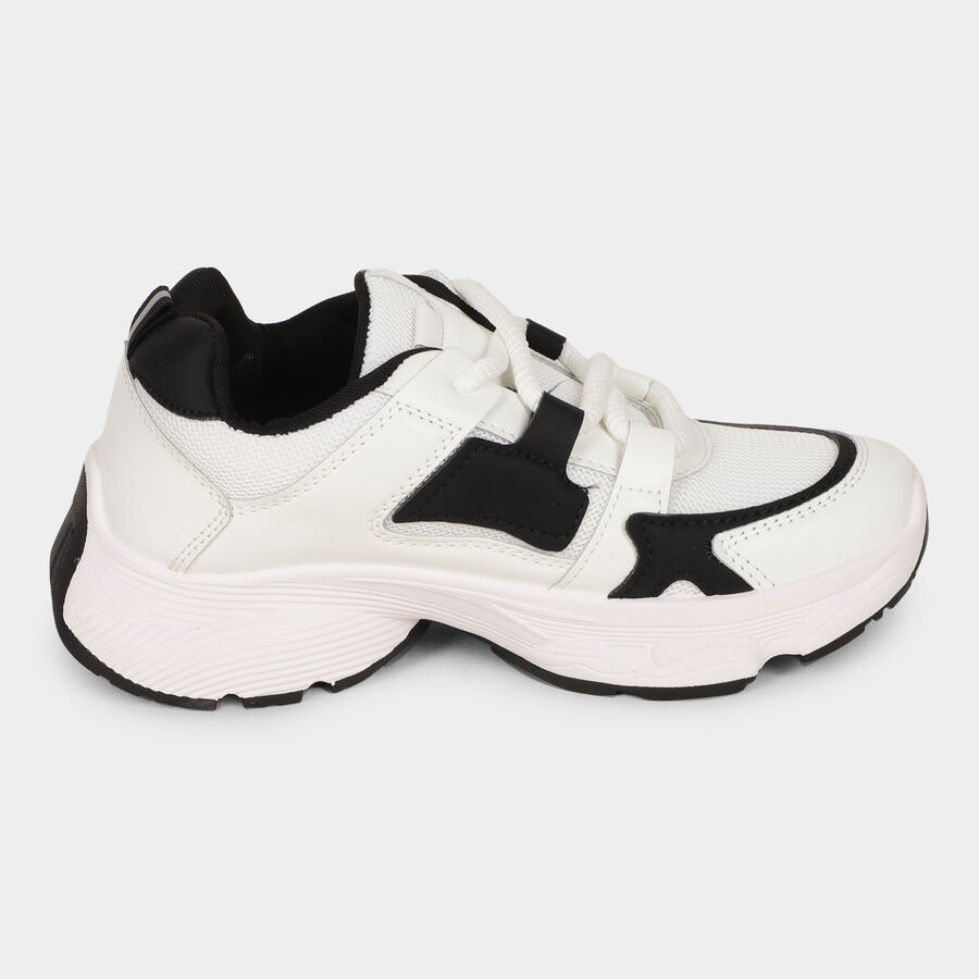 Ladies' Sports Shoes, सफ़ेद, large image number null