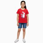 Girls' T-Shirt, Fuchsia, small
