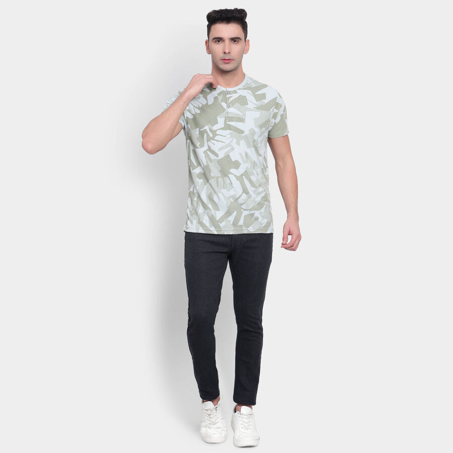 Henley T-Shirt, Light Grey, large image number null