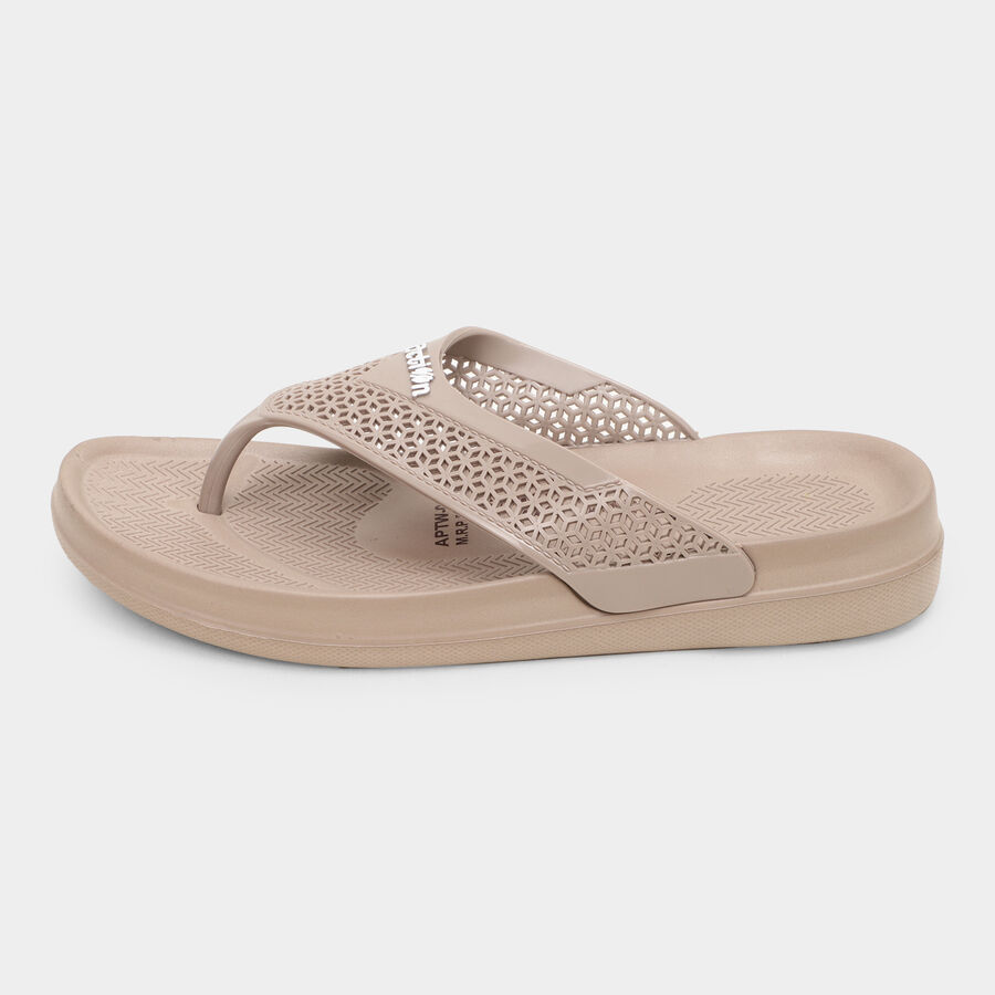 Ladies' Slipper, Brown, large image number null