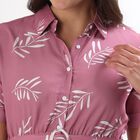 Women's Black Sleeveless Midi Dress, Pink, small