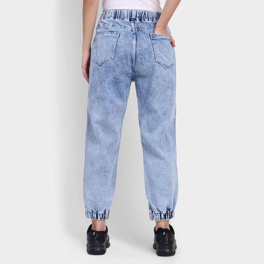 Ladies' Jeans , मध्यम नीला, large image number null