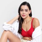Solid Bra, Red, small image number null