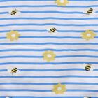 Infants Light Blue Round Neck Short Set Upper and Bottom Set, Light Blue, small