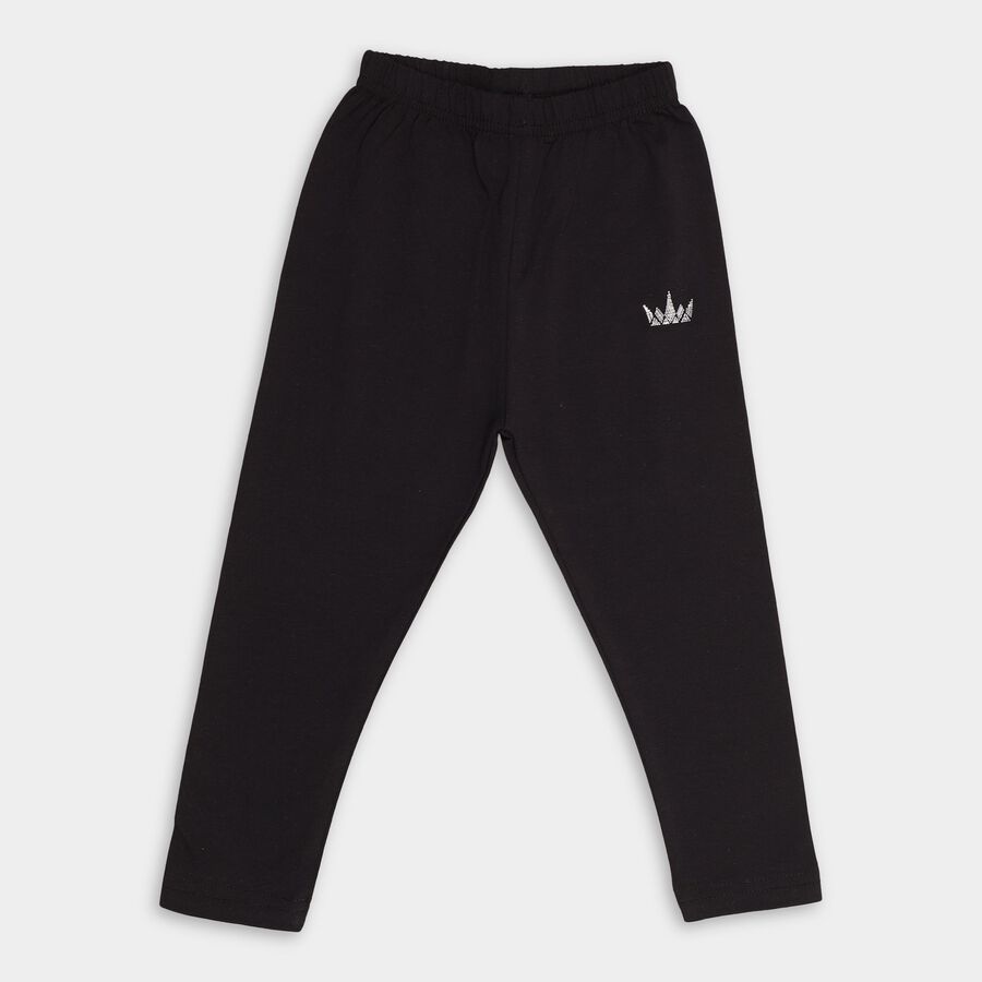 Girls' Legging, Black, large image number null