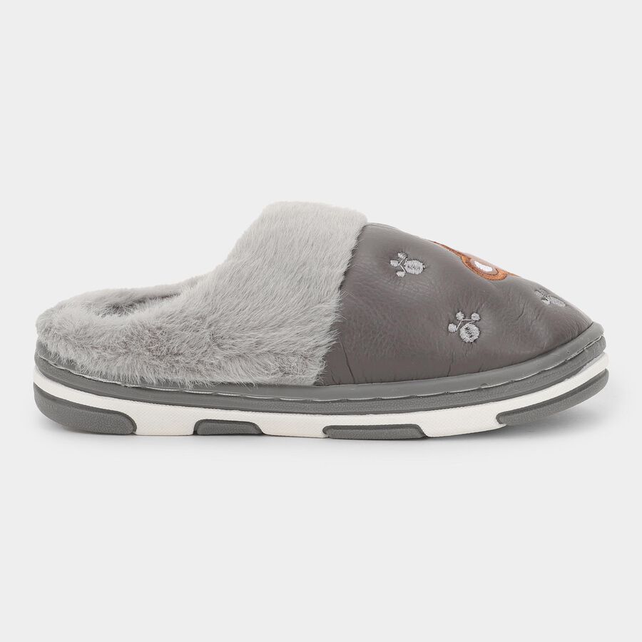 Kids' Winter Slipper, Grey, large image number null