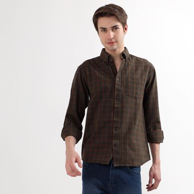 Men's 100% Cotton Casual Shirt