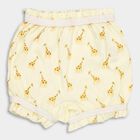 Infants' 100% Cotton Bloomer , Yellow, small