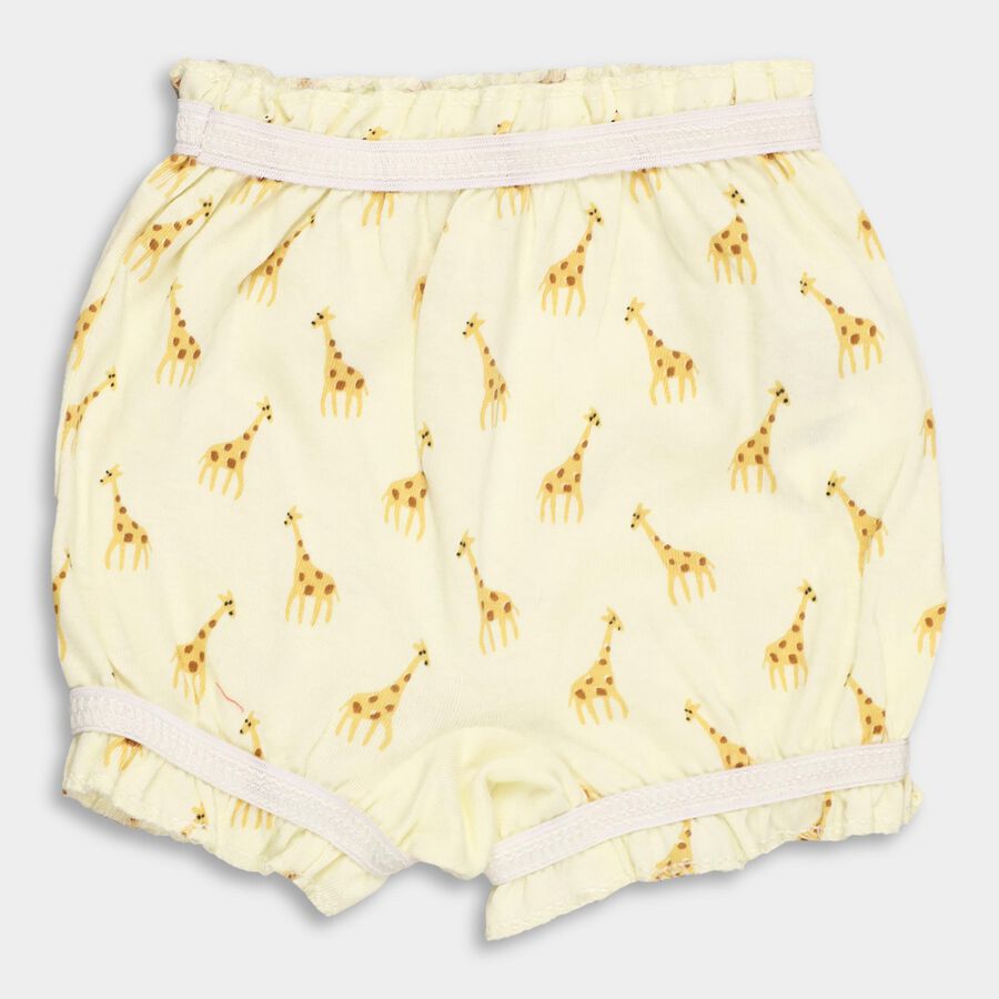 Infants' 100% Cotton Bloomer , Yellow, large