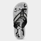 Men's Muted Charcoal Grey Slip-On Casual Slippers, Grey, small