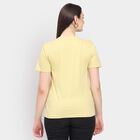 Ladies' 100% Cotton Round Neck T-Shirt, खाकी, small