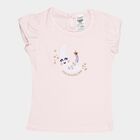 Infants Cotton T-Shirt, Light Pink, small image number null