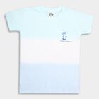 Boys' 100% Cotton Half Sleeves T-Shirt , Aqua, small image number null