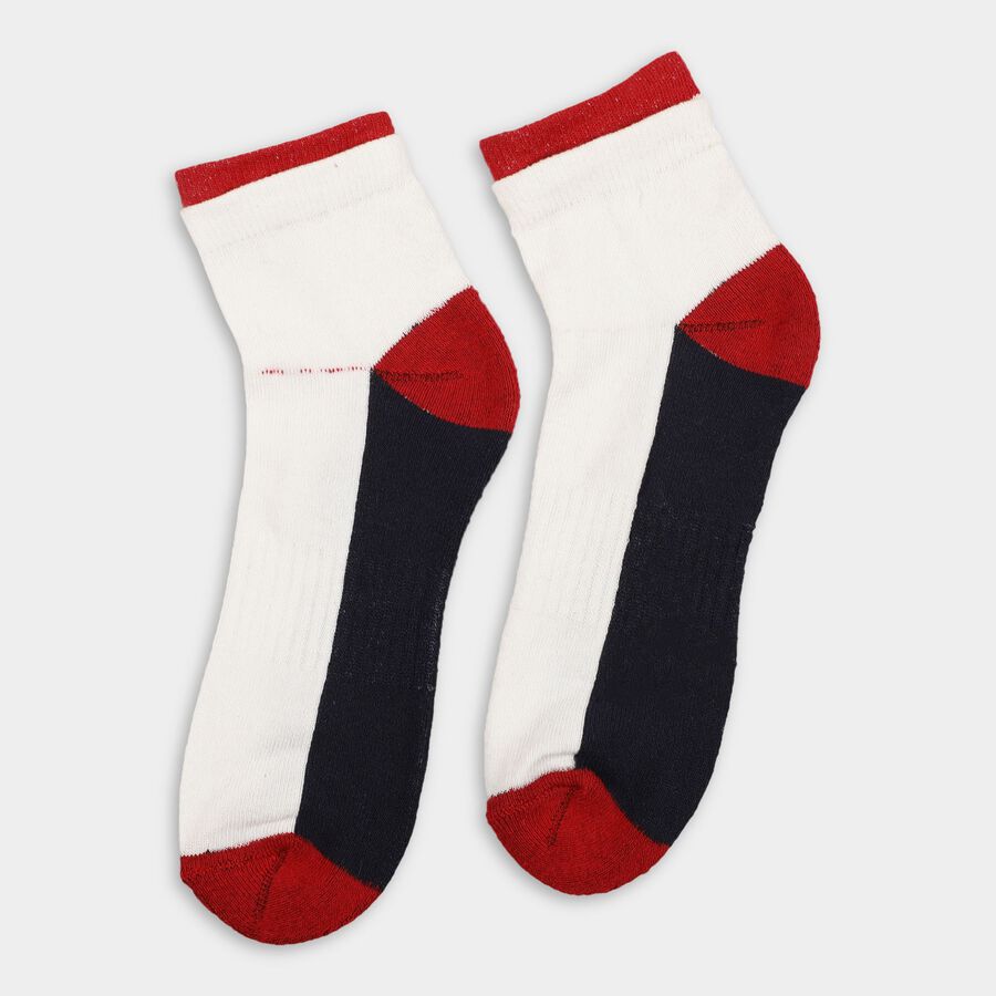Men's Socks (Pack of 3), Teal Blue, large