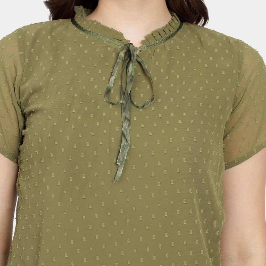 Ladies' Top, हल्का हरा, large image number null