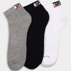 Men's Socks (Pack of 3), Melange Light Grey, small