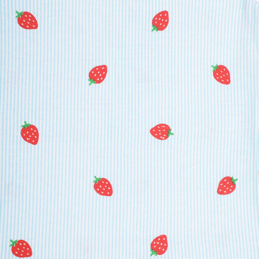 Infants' 100% Cotton Capri Set, Light Blue, large